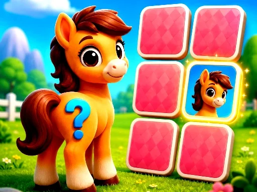Cute Pony Memory Quest - 193BET