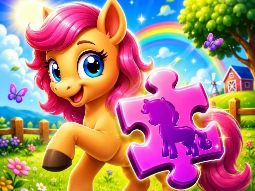 Cute Pony Puzzle Quest - 193BET