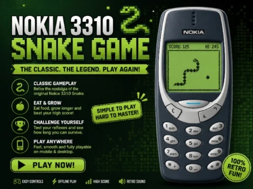 Nokia 3310 Snack Game - 193BET