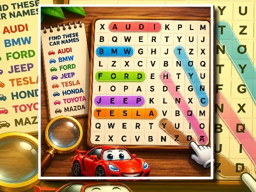 Car Word Hunt - 193BET