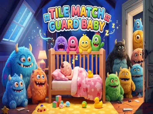 Tile Match Guard Baby - 193BET