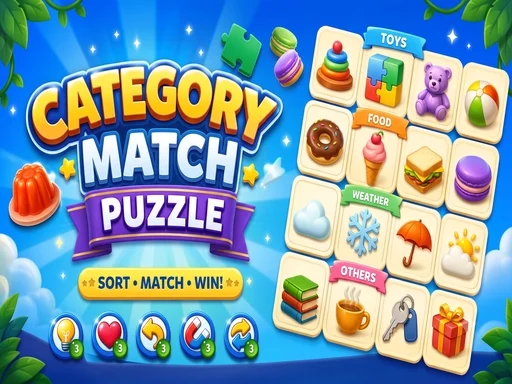 Category Match Puzzle - 193BET