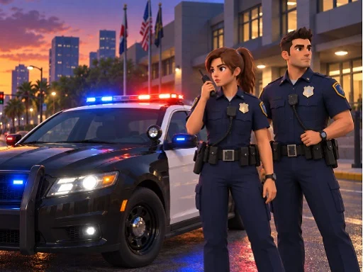 Police Car Chase Prison Escape Game - 193BET